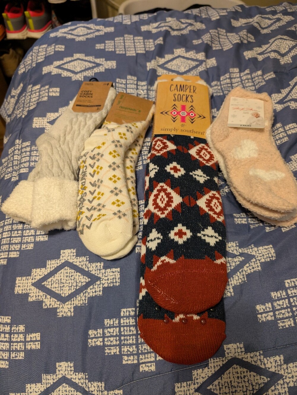 6 Pairs Of Plush Socks